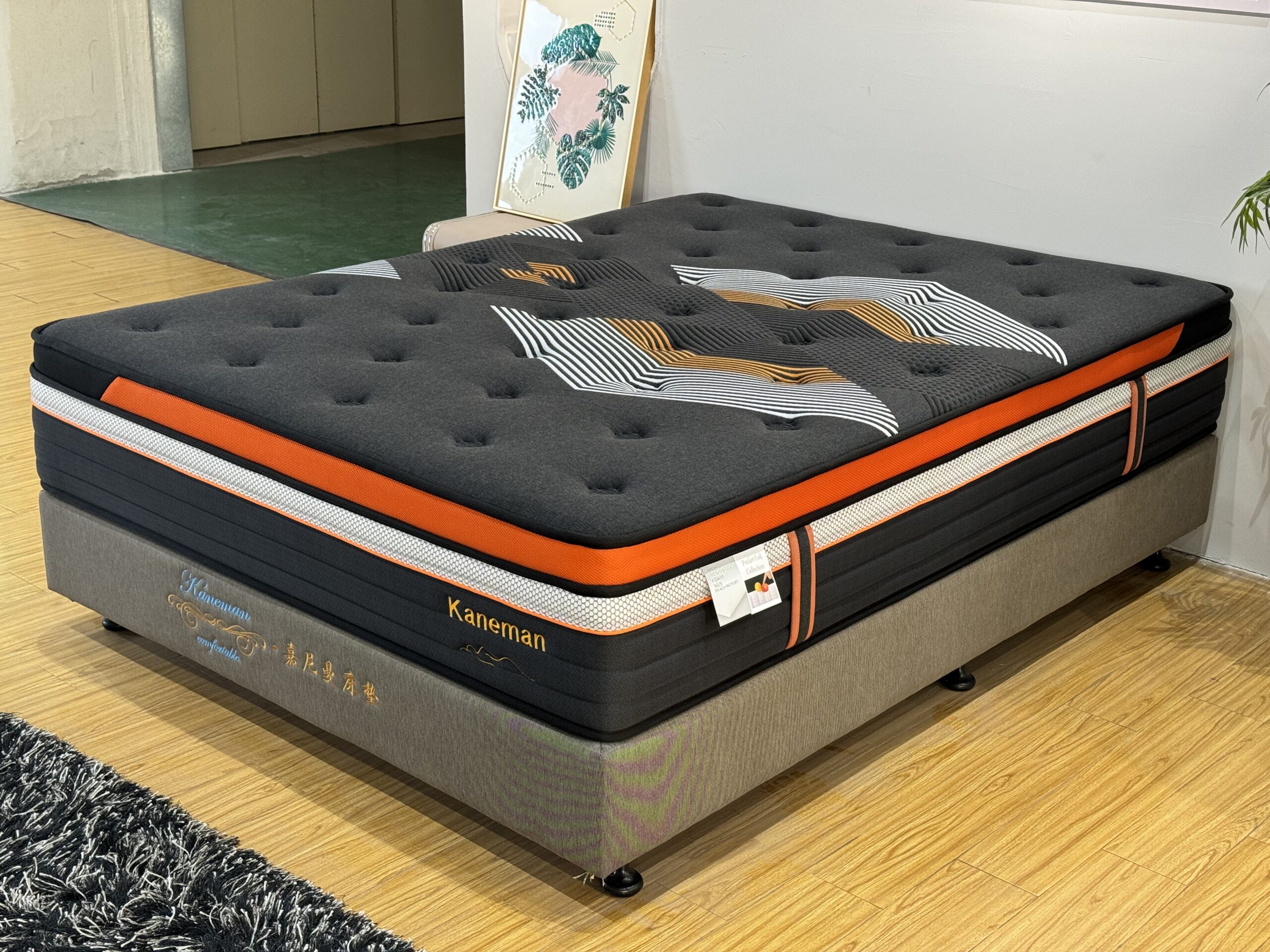 Excessive-High quality Spring Mattress for Bed room - Twin, Double, Queen, King Dimension - Compressed Mattress Mattress in a Field