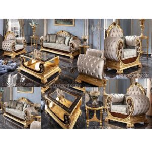 Unique Luxurious Handcrafted European Fashion Residing Room Furnishings – Buy Premium Couch Set